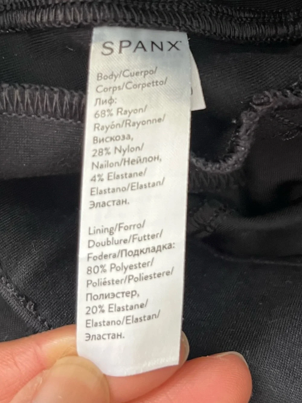 SPANX The Perfect Black Pant - Ankle Backseam Skinny size M - Picture 9 of 13